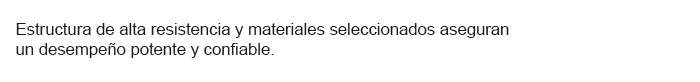 Un solo golpe, firmeza y fiabilidad.