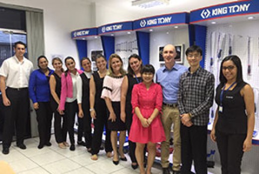 2016年 KING TONY拜訪巴西的客戶