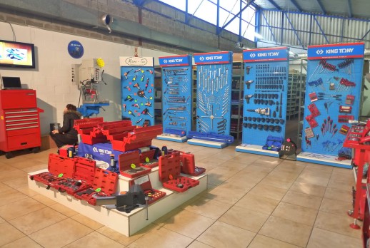 The display of KING TONY tools - 08