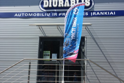 Bandera al aire libre de KING TONY