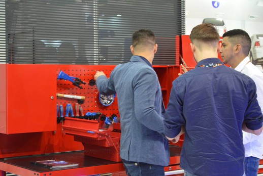 The status of KING TONY booth - 01