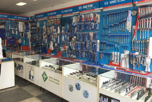 The display of KING TONY tools - 01