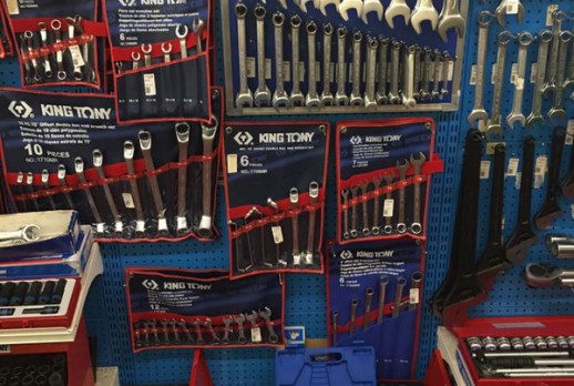 The display of KING TONY tools - 08