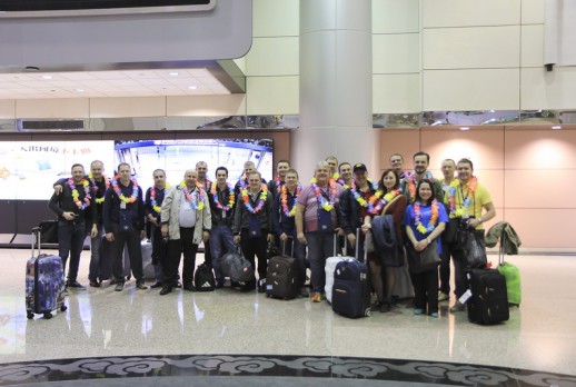 Agentes y distribuidores de Rusia están en el aeropuerto