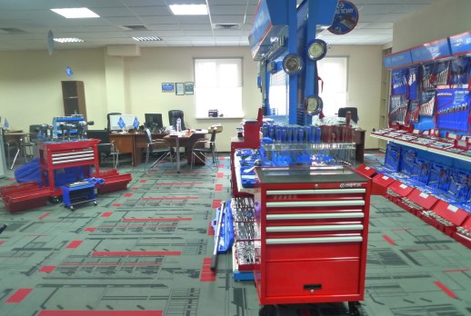 The display of KING TONY tools - 18