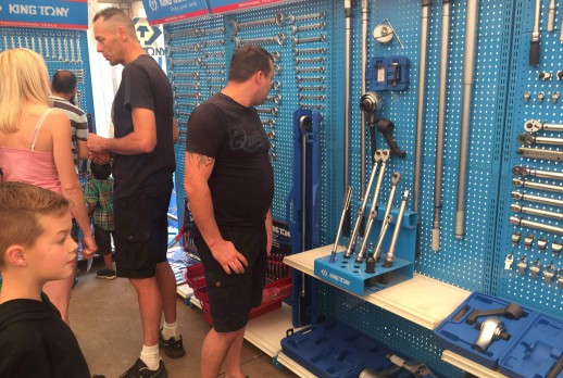 La exhibición de KING TONY herramientas - 06