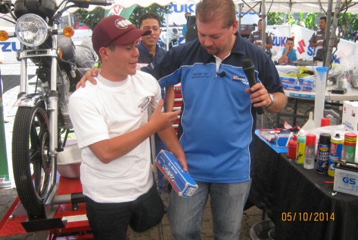 SUZUKI 活動得獎者得到 KING TONY工具組套