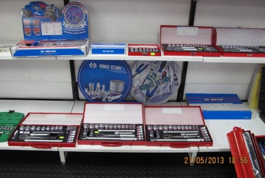 The display of KING TONY tools - 04