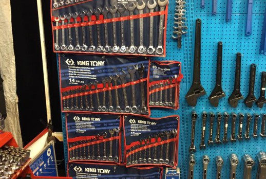 The display of KING TONY tools - 12