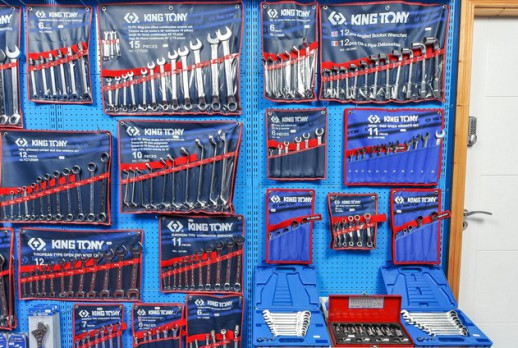 The display of KING TONY tools - 03