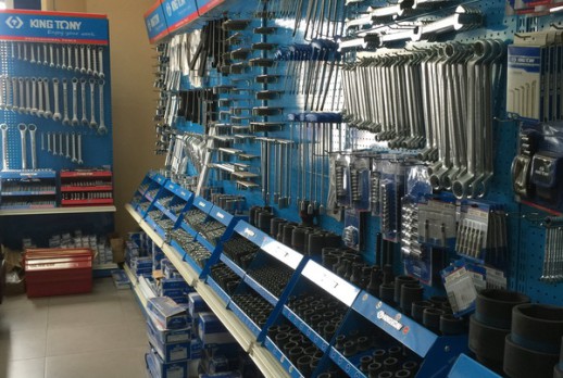 The display of KING TONY tools - 08