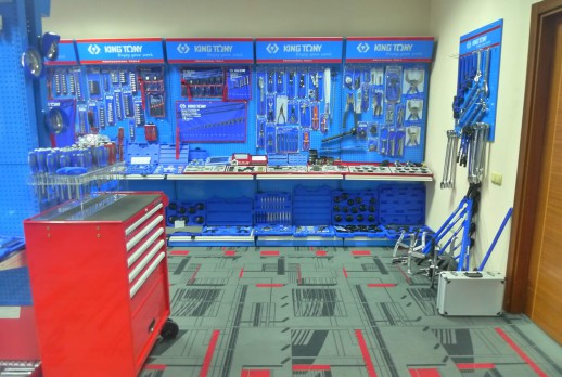 The display of KING TONY tools - 15