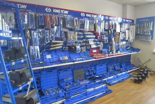 The display of KING TONY tools - 08