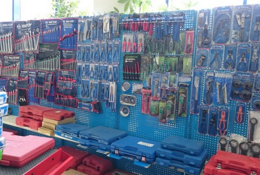 The display of KING TONY tools - 01