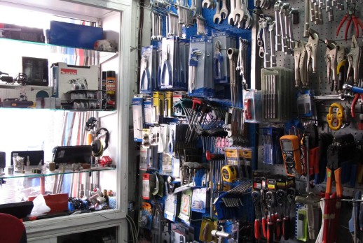 The display of KING TONY tools - 01