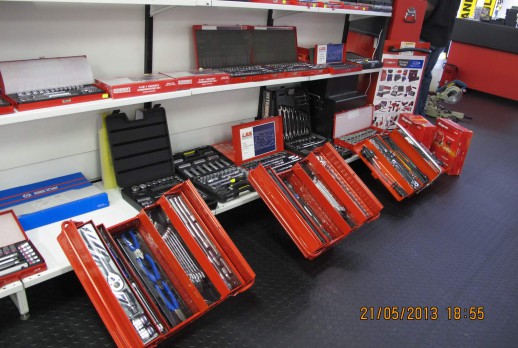 The display of KING TONY tools - 03