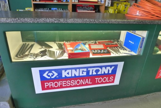 The display of KING TONY tools - 07