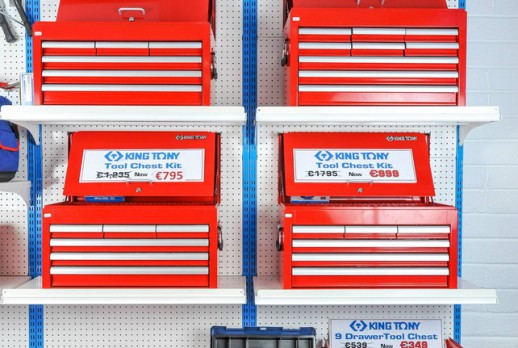 The display of KING TONY tools - 14