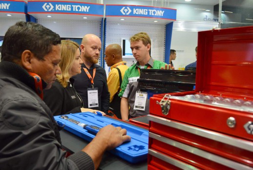 The status of KING TONY booth - 08