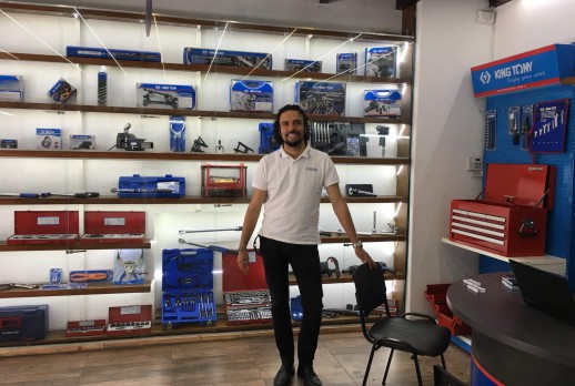 KING TONY工具展示与员工