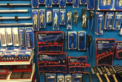 The display of KING TONY tools - 08