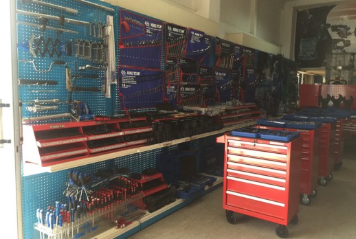 The display of KING TONY tools - 01