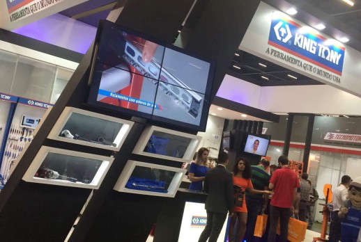 The status of KING TONY booth - 13