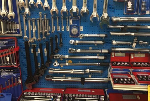 The display of KING TONY tools - 09