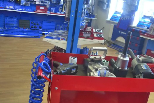 The display of KING TONY tools - 11