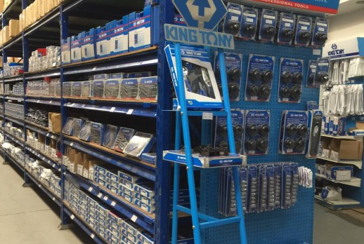 The display of KING TONY tools - 01