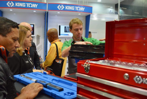 The status of KING TONY booth - 07