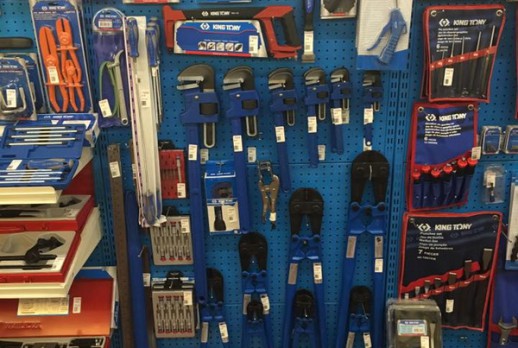 The display of KING TONY tools - 04