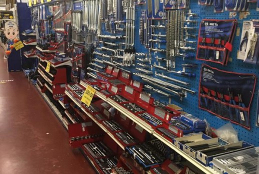 The display of KING TONY tools - 10