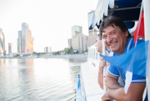 Arriving to Moscow city