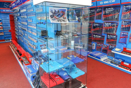 The display of KING TONY tools - 01