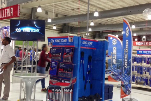 The display of KING TONY tools - 02