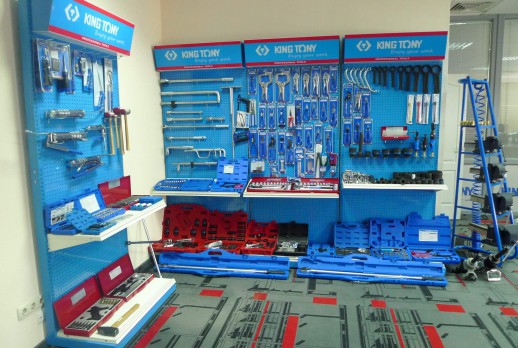 The display of KING TONY tools - 17