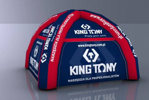 The 3D design of KING TONY Booth