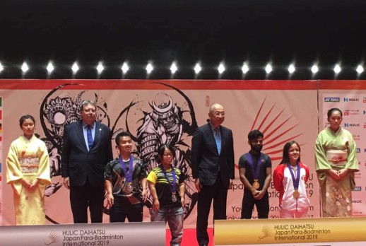 东京奥运测试赛SS6-混双-银牌 Japan Para-Badminton International 2019 - 01