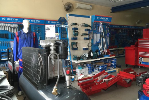 The display of KING TONY tools - 03