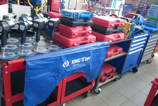 The display of KING TONY tools - 02
