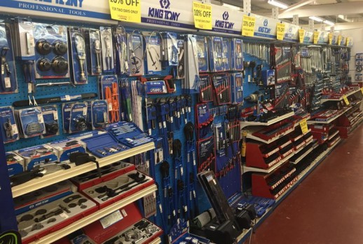 The display of KING TONY tools - 02