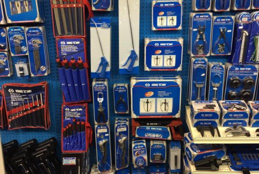 The display of KING TONY tools - 06