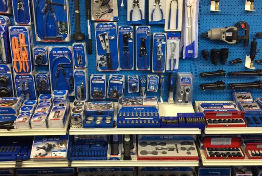 The display of KING TONY tools - 04