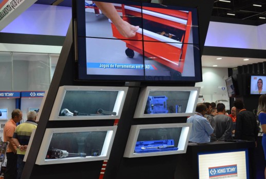 The status of KING TONY booth - 12