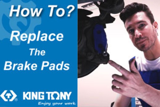KING TONY – How to Replace The Brake Pads