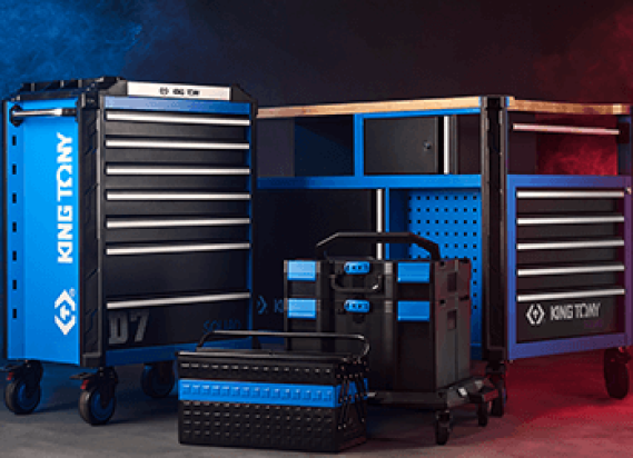 Almacenamiento de Herramientas y Juego de Herramientas del Sistema