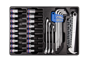 31 PC. Combination Tool Set for Tool Chest & Trolley KING TONY 9-90131MR