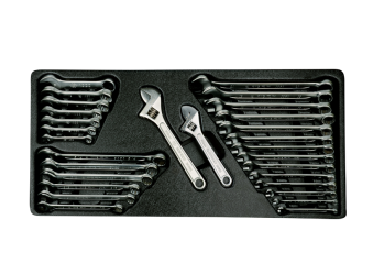 29 PC. Combination Wrench Set for Tool Chest KING TONY 9-90329CR