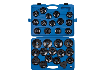30 PC. 1/2" DR. Cup Type Oil Filter Wrench Set KING TONY 9AE6030